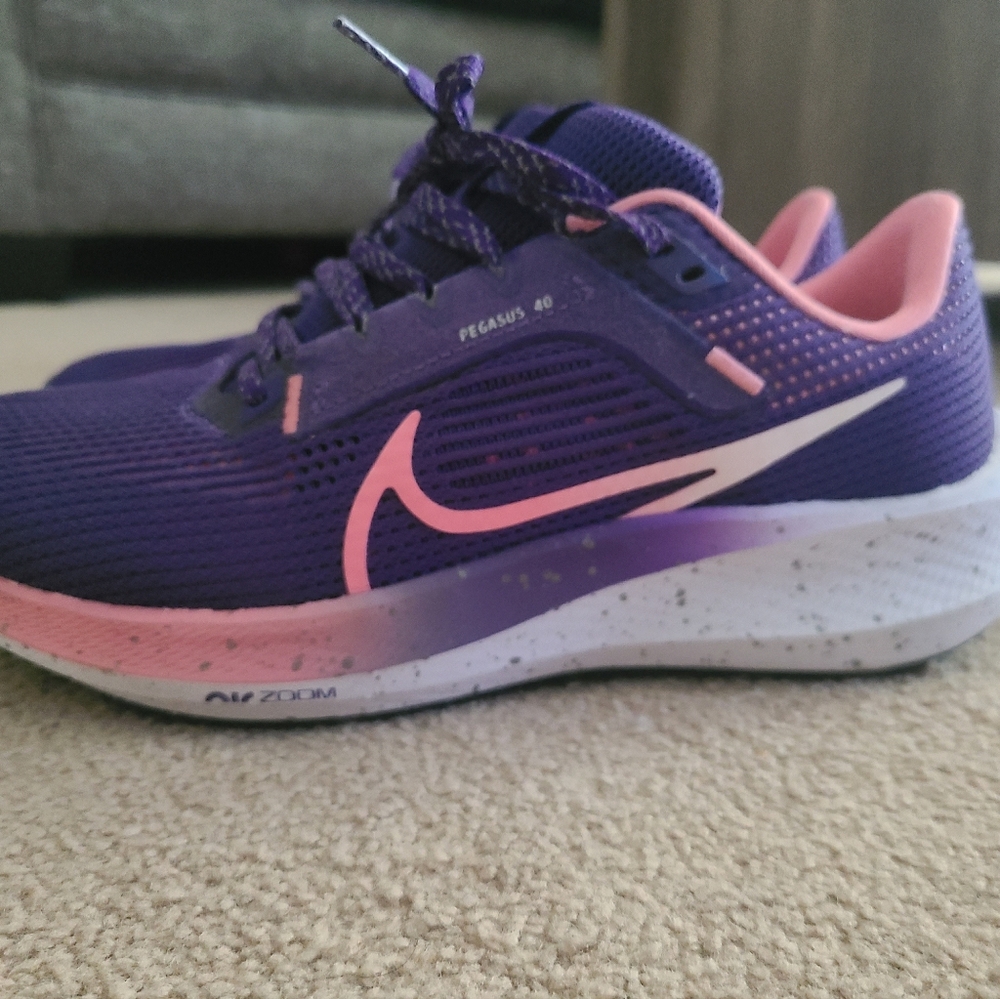 Nike Women's Pegasus 40 Purple Running Shoes